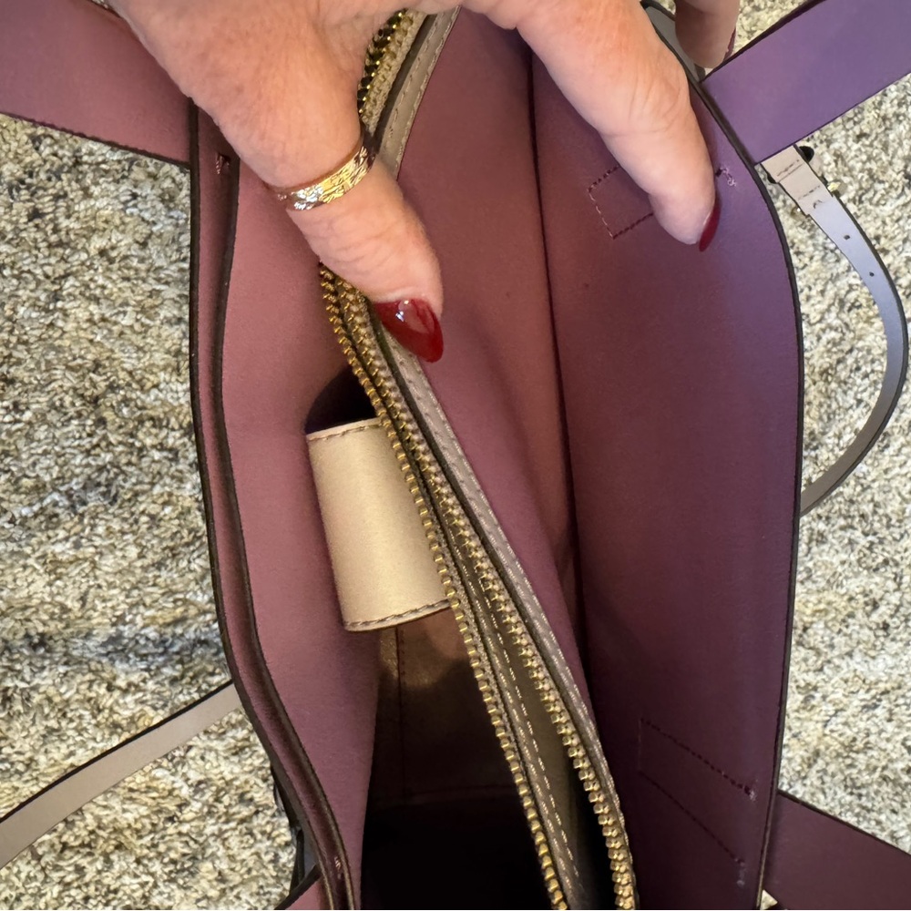 Kate Spade Lavender Tote Bag - Picture 9 of 14